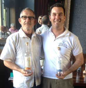 Tomas Estes with Clayton Szczech